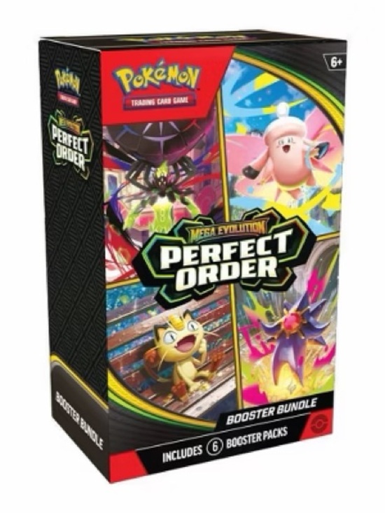Pokemon Other - Pokemon Perfect Order Booster Bundle - Black, Red, Yellow, Pink